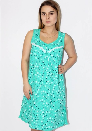 Состав: 
Хлопок 100% 
	Сорочка женская.