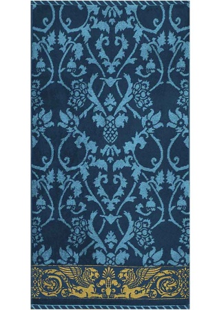 Ткань: Махра
Состав: 
Хлопок 100% 
Размер: 50х90
	Полотенце махровое пестротканое «Griffin Floral» производится из 100% натурального сырья и обладает высокой впитывающей способностью. Стойкость окраски и специальная противоусадочная технология о