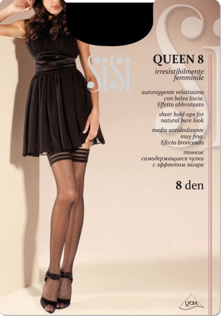 Состав: 
Полиамид 82%,
Эластан 18%
	Ультратонкие чулки с фиксирующей кружевной резинке с силиконовой основой и незаметным усиленным носком.