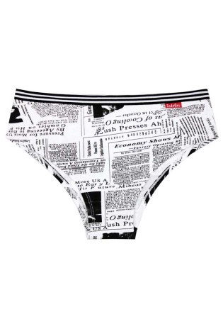 Состав:
Хлопок   95% 
Эластан 5%
   Стильные  трусы-слипы. Удобная и популярная модель из принтованного полотна.