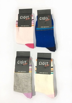 Состав:
Хлопок 80%
Полиамид 18%
Эластан 2%
	Носки детские.