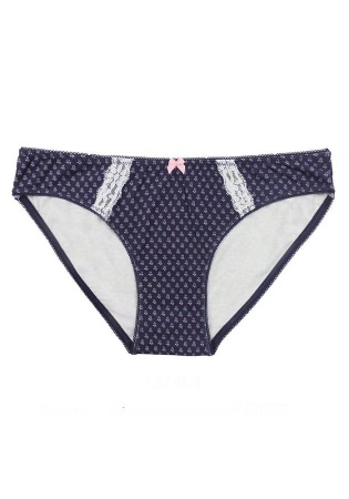 Состав:
Хлопок 95%,  
Эластан 5%
	Женские трусики.