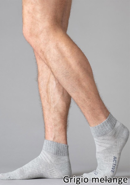 Omsa Active 111 grigio melange