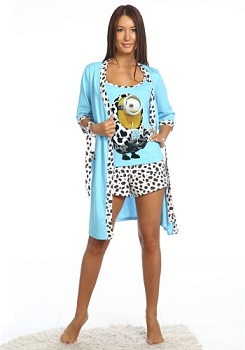 Состав:
Кулирка
Хлопок 100%
	Комплект женский 