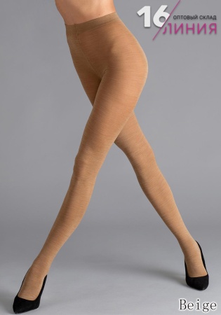 Omsa Lasticlana beige