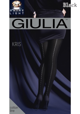 Состав:
Хлопок 60%
Полиамид 35%
Эластан 4%
Люрекс 1%
	Теплые фантазийные колготки из 3D хлопка с оплетенным эластаном, плотностью 150 ден, с широким комфортным поясом, ластовицей и плоским швом. Вдоль задней части ноги модели размещен тканый узор