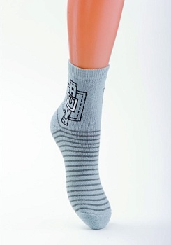 Состав: 
Хлопок 77%, 
Полиамид 23%
	Зимние плюшевые носки с рисунком по всей длине.