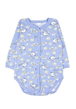 Состав:
Кулирка 
Хлопок 100%
	Боди из материала кулирка с длинными рукавами на кнопочках по всей длине. Снизу три кнопки для переодевания подгузника.