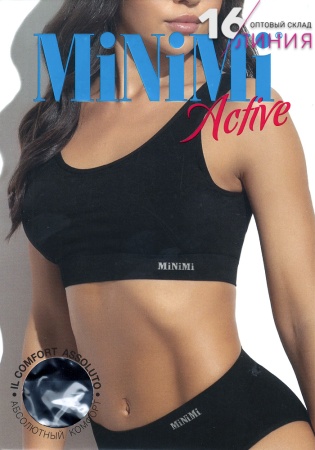 Состав:
Полиамид 93%
Эластан 7%
      Бесшовный топ на широких бретелях, выполненный из мягкой эластичной микрофибры. Фронтальная часть модели декорирована надписью 