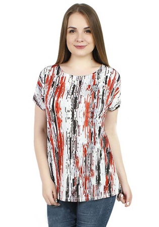 Состав:
Деворе
Полиэстер 95%
Эластан 5%
	Футболка женская, полуприлегающего кроя.Со спущенным рукавом. Цвета в ассортименте. 

Обратите внимание: расцветка товара на сайте может отличаться от фактической расцветки. Оптовый склад оставляет за с