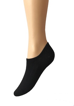 Состав:
Хлопок 85%
Полиамид 13%
Эластан  2%
	Носки женские короткие. Цвета ассорти. 