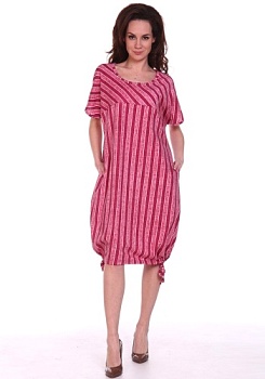 Состав:
Кулирка 
Хлопок 100%
	Женское платье из принтованного полотна. Подол можно собрать. 

Обратите внимание: расцветка товара на сайте может отличаться от фактической расцветки. Оптовый склад оставляет за собой право поставить товар любого 