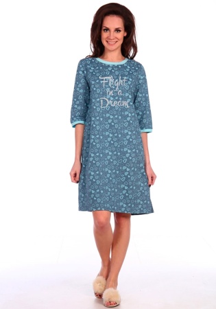 Состав:
Кулирка 
Хлопок 100%
    Женская туника. Силуэт прямой, рукава 3/4. 

Обратите внимание: расцветка товара на сайте может отличаться от фактической расцветки. Оптовый склад оставляет за собой право поставить товар любого цвета, который и