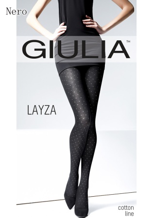 Состав:
Хлопок 69%
Полиамид 26%
Эластан 5%
	Теплые фантазийные колготки из 3D хлопка с оплетенным эластаном, плотностью 120 ден, с ластовицей, широким поясом и комфортным плоским швом, по всей ноге просветный узор 