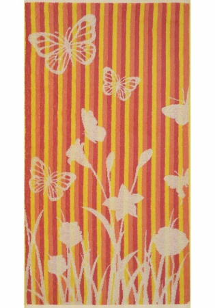 Ткань: Махра
Состав: 
Хлопок 100% 
Размер: 50х90
	Полотенце махровое пестротканое «Flighty» производится из 100% натурального сырья и обладает высокой впитывающей способностью. Стойкость окраски и специальная противоусадочная технология обеспечи