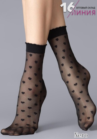 Minimi Cuori 20 nero