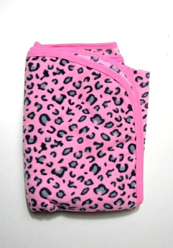 Состав: флис
Размер: 85х115 
	Плед флисовый.