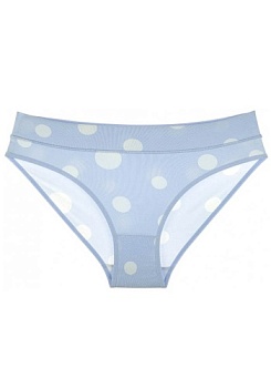 Состав:
Хлопок 95%
Эластан 5%
	Женские трусы слипы из принтованного полотна с узором 
