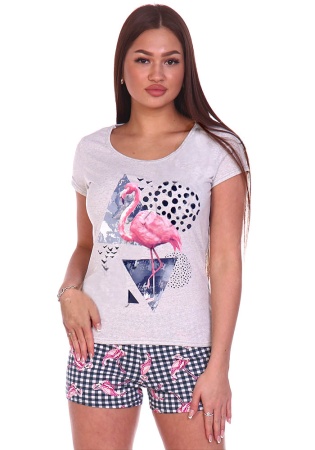 Состав:
Кулирка
Хлопок 100%
	   Женская пижама 