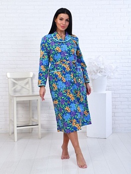 Парус Текс ХЖ-24 На пуговицах халат женский фланель, 60, шт