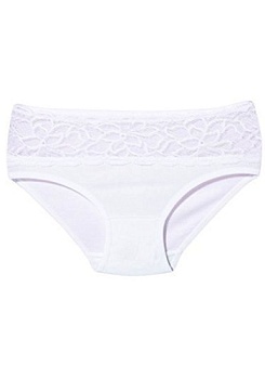 Состав:
Хлопок 95%
Эластан 5%
	Детские трусы для девочек. 