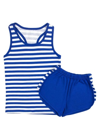 Состав:
Кулирка
Хлопок 100%
	Комплект для мальчика летний. Состоит из 2 предметов (майка + шорты).