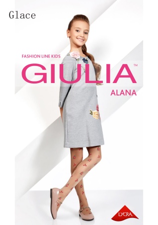 Состав:
Полиамид 82%
Полипропилен 12%
Эластан 6%
	Тонкие детские колготки с лайкрой двойной обкрутки, плотностью 20 ден, с ярким цветочным рисунком по всей длине, усиленными шортиками, укрепленным мыском и широким поясом.
