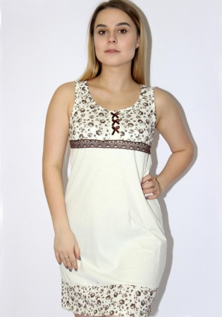 Состав: 
Хлопок 100% 
	Сорочка женская.