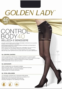 Состав:
Полиамид 84%, 
Эластан 16%
	Эластичные поддерживающие колготки с сильным утягивающими эффектом в области живота и ягодиц, массажным эффектом в ноге, элегантными кружевными трусиками, гигиенической ластовицей и комфортными швами.