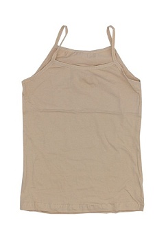 Состав:
Хлопок 100%
	Детская майка для девочки на тонких бретельках.