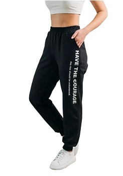 Состав: 
Футер
Хлопок 95%
Лайкра 5%
	Женские спортивные брюки 