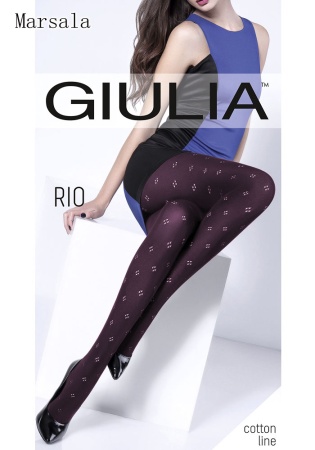 Состав:
Хлопок 63%
Полиамид 33%
Эластан 4%
	Теплые фантазийные колготки из 3D хлопка с оплетенным эластаном, плотностью 150 ден, с укрепленным мыском, ластовицей, широким поясом и плоскими швами. Вся нога модели украшена просветным узором 