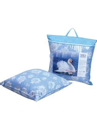 Наполнитель:
Искусственный лебяжий пух.
	Подушка 