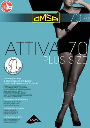 Состав: 
Полиамид 86%
Эластан 14%
	Поддерживающие колготки, плотностью 70 den, имеют компрессионный эффект, ослабевающий от щиколотки к бедру. Распределенное давление по ноге улучшает кровообращение и позволяет избежать отеков и боли. Модель отлича