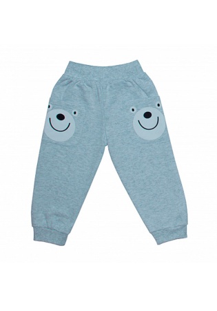 Состав:
Футер
	Детские брюки с аппликацией.