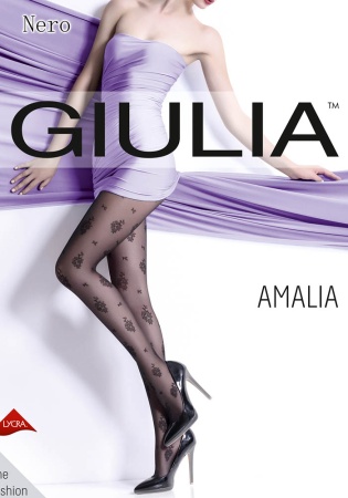 Состав:
Полиамид 90%
Эластан 9%
Хлопок 1%
	Тонкие фантазийные колготки с оплетенной лайкрой, плотностью 20 ден, с широким комфортным поясом, х/б ластовицей и усиленными плоскими швами, по всей ноге тканый узор 