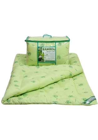 Чехол с кантом: 
Ультрастеп (полиэстер+синтепон)
Наполнитель: 
Бамбуковое волокно (400г/кв.м)
	Изделие может отличаться от фотоизображения.