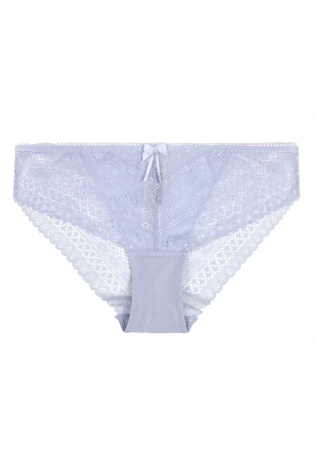 Состав:
Нейлон 82%
Эластан 12%
Кружево:
Нейлон 90%
Эластан 10%
	Женские трусы из однотонного полотна и кружева. 