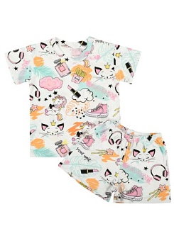 Состав:
Кулирка
Хлопок 100%
      Детский костюм для девочки 