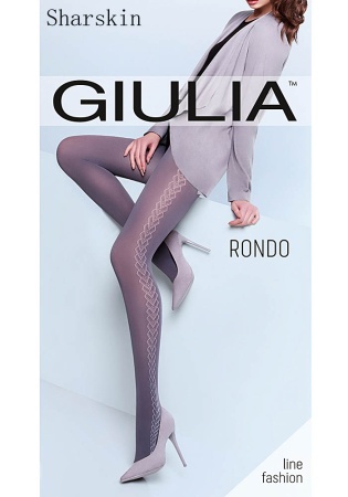 Состав:
Полиамид 74%, 
Полиэстер 21%, 
Эластан 5%
	Непрозрачные фантазийные колготки из микрофибры с 3D эластаном, плотностью 100 ден, с укрепленным мыском, ластовицей, широким поясом и плоским швом. Вдоль боковой части ноги модели размещен просве