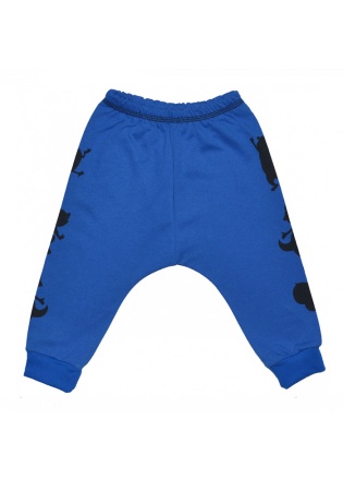 Состав:
Футер
Хлопок 100%
	Детские штанишки с апликацией 