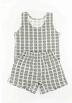 Состав:
Кулирка
Хлопок 100%
	Трикотажный комплект нижнего белья для мальчика (майка + трусы).