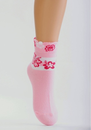 Состав: 
Хлопок 72%, 
Полиамид 26%, 
Эластан 2%
	Гладкий, двойной борт, с рисунком 