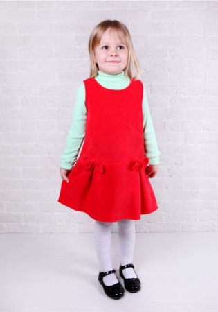 Состав:
Флис
	Детский сарафан.