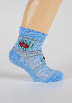 Состав:
Хлопок: 80%, 
ПА: 14%, 
ПП: 6%.
	Носки детские. Резинка будет хорошо держать носок на ножке малыша, без лишнего нажима.
