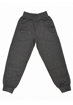 Состав:
Футер
	Детские брючки на широкой резинке, с карманами, внизу на манжетах. 