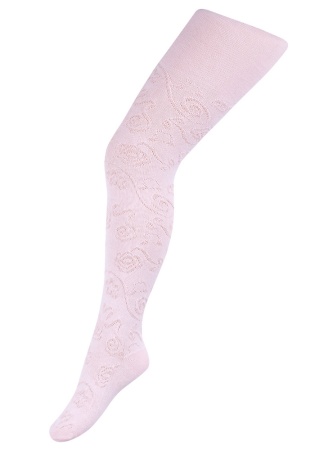 Состав:
Хлопок 76%, 
Полиамид 21%, 
Эластан 3%
	Колготки детские хлопчатобумажные с жаккардовым рисунком. Эта интересная модель колготок обязательно придется по вкусу юным модницам.