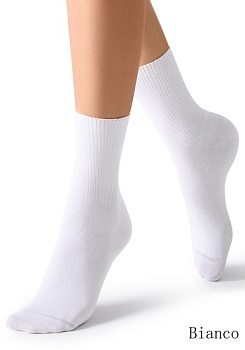 Состав:
Хлопок 75%
Полиамид 20%
Эластан 5%
    Хлопковые женские носки с широкой анатомической резинкой 