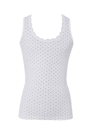 Состав:
Хлопок 95%
Эластан 5%
	Детская майка для девочек. 