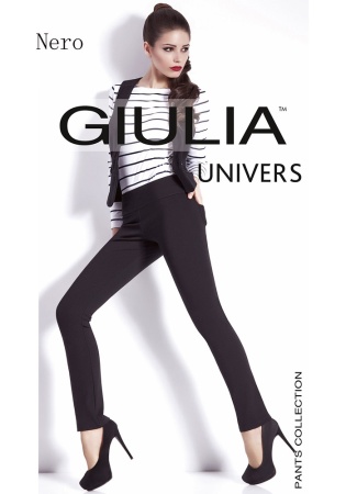 Состав:
Вискоза 60%
Полиамид 35%
Эластан 5%
	Плотные брюки-леггинсы с широким поясом, сзади два кармана, однотонные.